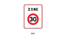 SIGNAUX DE LIMITATION DE VITESSE