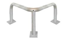 BARRIERE PROTECTION ANGLE Ø 76 MM GALVA SUR PLATINES