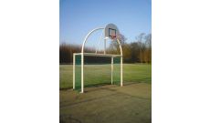 Buts de football handball et basket combiné rond