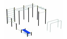 Parcours Street Workout - 10 exercices