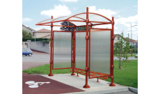 Abri Carcassonne bardage de fond (paire)