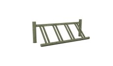 Range vélos forestier - 4 places