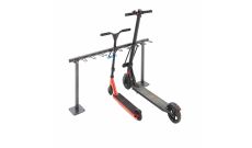 Range trottinettes sur pieds 9 places